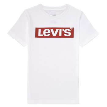 Textil Chlapecké Trička s krátkým rukávem Levi's SHORT SLEEVE GRAPHIC TEE SHIRT Bílá