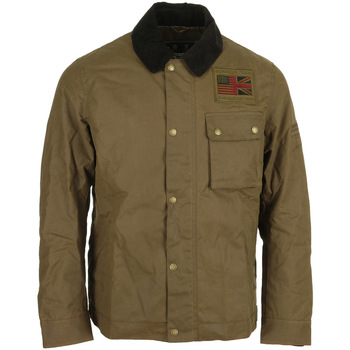 Textil Muži Bundy Barbour Steve Mcqueen Workers Wax Jacket Hnědá