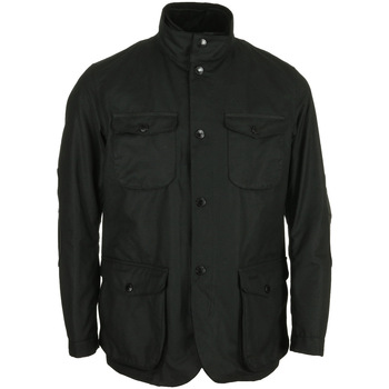 Textil Muži Bundy Barbour Wax Jacket Ogston Černá