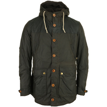 Textil Muži Parky Barbour Ashby Game Parka Wax Jacket Zelená