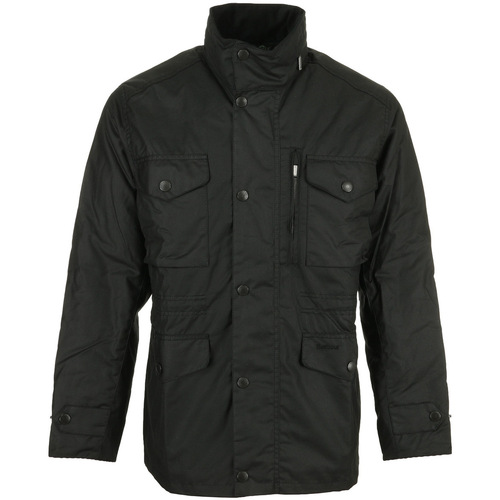 Textil Muži Bundy Barbour Sapper Wax Jacket Černá