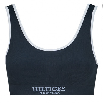 Spodní prádlo Ženy Sportovní podprsenky Tommy Hilfiger TH MONOTYPE RIB Tmavě modrá