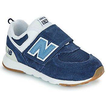 Boty Děti Nízké tenisky New Balance 574 Tmavě modrá / Bílá