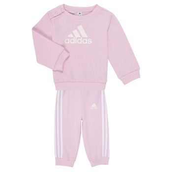 Textil Dívčí Teplákové soupravy Adidas Sportswear I BOS Jog FT Růžová