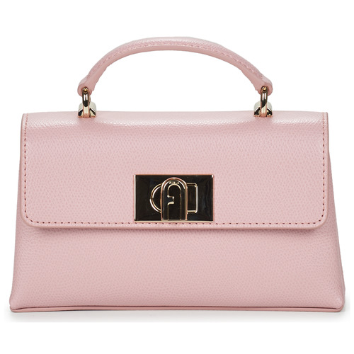 Taška Ženy Kabelky s dlouhým popruhem Furla FURLA 1927 MINI CROSSBODY TOP HANDLE Růžová