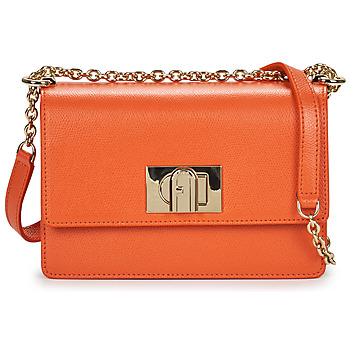 Taška Ženy Kabelky s dlouhým popruhem Furla FURLA 1927 MINI CROSSBODY 20 Oranžová