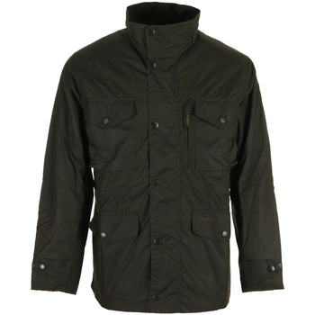 Textil Muži Bundy Barbour Sapper Wax Jacket Zelená