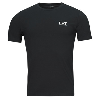 Textil Muži Trička s krátkým rukávem Emporio Armani EA7 CORE IDENTITY TSHIRT Tmavě modrá