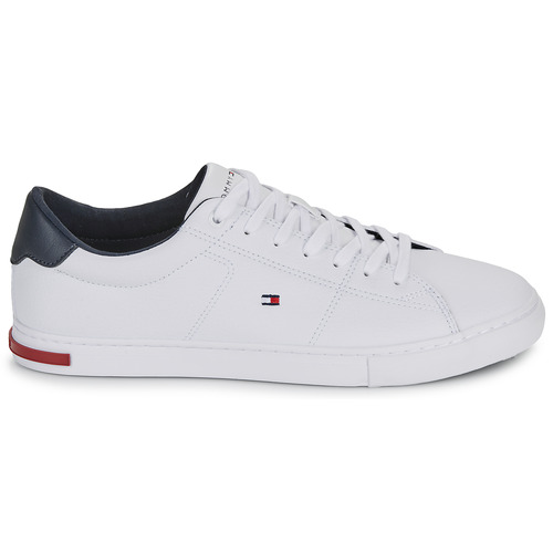 Tommy Hilfiger ESSENTIAL LEATHER DETAIL VULC Bílá