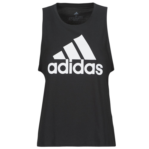 Textil Ženy Tílka / Trička bez rukávů  Adidas Sportswear W BL TK Černá / Bílá