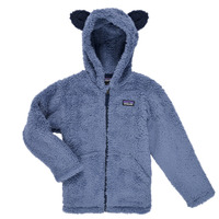 Textil Chlapecké Bundy Patagonia BABY FURRY FRIENDS HOODY Modrá