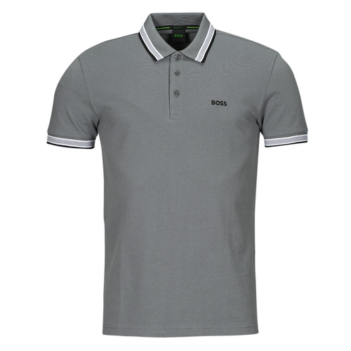 Textil Muži Polo s krátkými rukávy BOSS Paddy Šedá / Černá