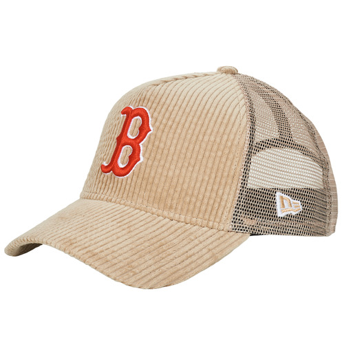 Textilní doplňky Kšiltovky New-Era MLB CORD TRUCKER BOSTON RED SOX Béžová / Červená