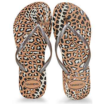 Boty Ženy Žabky Havaianas SLIM ANIMALS Hnědá