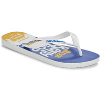 Boty Muži Žabky Havaianas SIMPSONS Bílá / Modrá