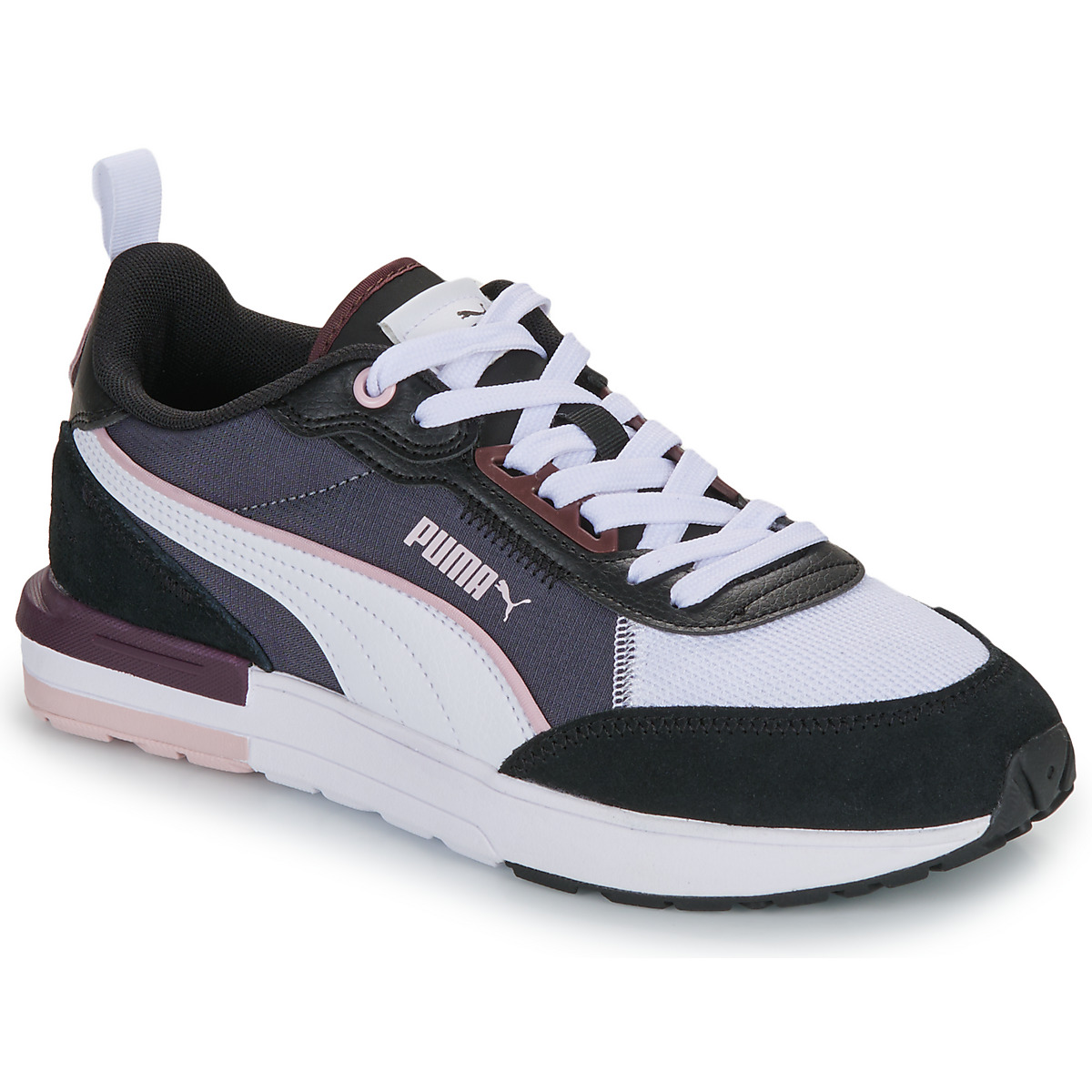 Boty Ženy Nízké tenisky Puma PUMA R22 Černá / Bílá / Fialová