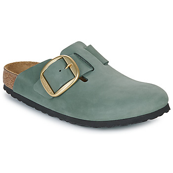 Boty Ženy Pantofle Birkenstock Boston Big Buckle LENB Thyme Šedá / Modrá