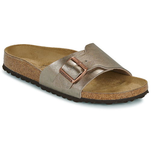 Boty Ženy Dřeváky Birkenstock Catalina BF Graceful Taupe Bronzová