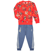 Textil Chlapecké Pyžamo / Noční košile Adidas Sportswear Disney Mickey Mouse Joggers Červená / Tmavě modrá