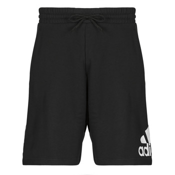 Textil Muži Kraťasy / Bermudy Adidas Sportswear Essentials Big Logo French Terry Shorts Černá