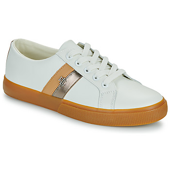 Boty Ženy Nízké tenisky Lauren Ralph Lauren JANSON II-SNEAKERS-LOW TOP LACE Bílá