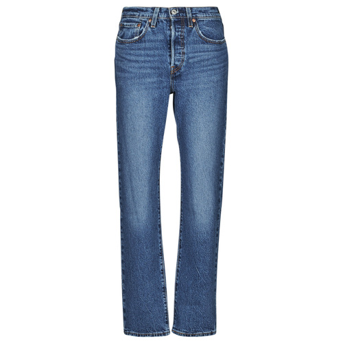 Textil Ženy Rifle rovné Levi's 501® JEANS FOR WOMEN Modrá