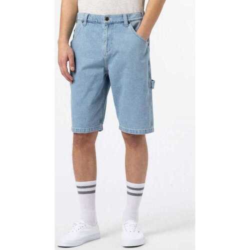 Textil Muži Kraťasy / Bermudy Dickies Garyville denim short Modrá