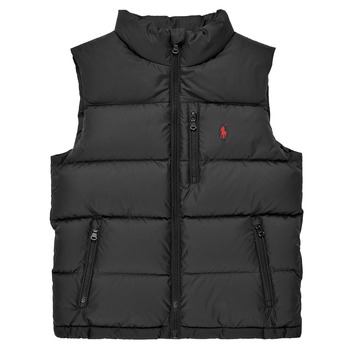 Textil Děti Prošívané bundy Polo Ralph Lauren EL CAP VEST-OUTERWEAR-VEST Černá