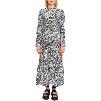 Textil Ženy Krátké šaty Only ONLOLYMPIA L/S MIDI DRESS WVN - 15221277 Černá