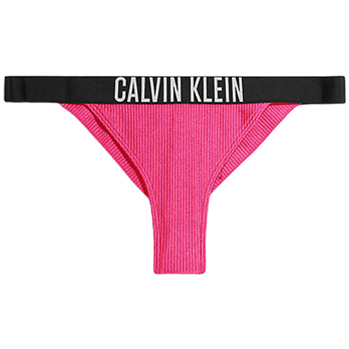 Textil Ženy vrchní  a spodní díl Calvin Klein Jeans BRAZILIAN KW0KW02019 Růžová