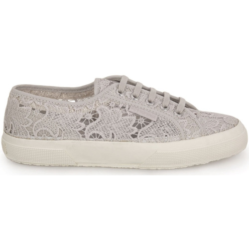 Boty Ženy Módní tenisky Superga A0B MACRAME SILVER Šedá