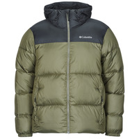 Textil Muži Prošívané bundy Columbia Puffect II Hooded Jacket Khaki / Černá