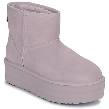 Boty Ženy Kotníkové boty UGG CLASSIC MINI PLATFORM Růžová