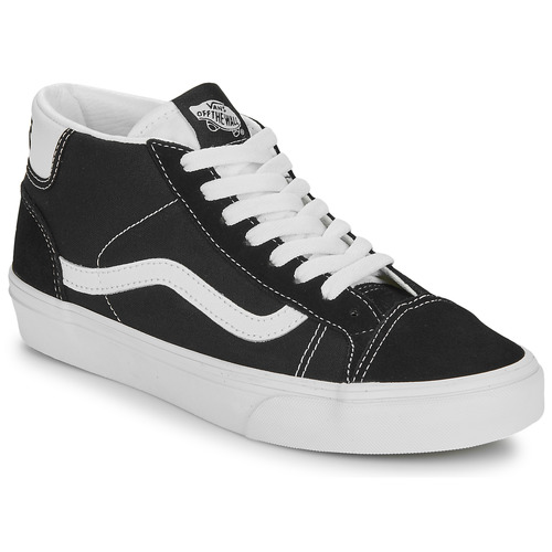 Boty Kotníkové tenisky Vans UA Mid Skool 37 Černá / Bílá