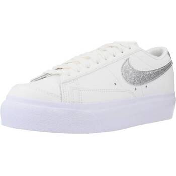 Boty Ženy Módní tenisky Nike BLAZER LOW PLATFORM WOM Bílá