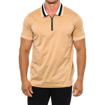 Textil Muži Polo s krátkými rukávy Karl Lagerfeld 745400533200-400 Béžová