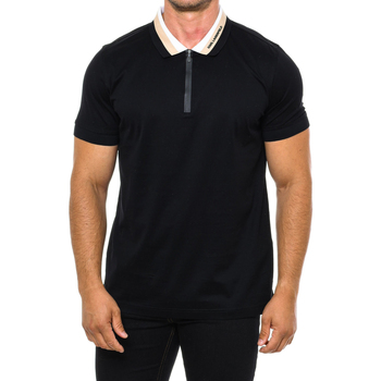 Textil Muži Polo s krátkými rukávy Karl Lagerfeld 745400533200-990 Černá