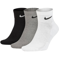 Spodní prádlo Sportovní ponožky  Nike Everyday Cush Ankle 3-Pack Socks Bílá