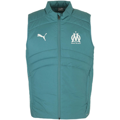 Textil Prošívané bundy Puma Om Gilet Modrá