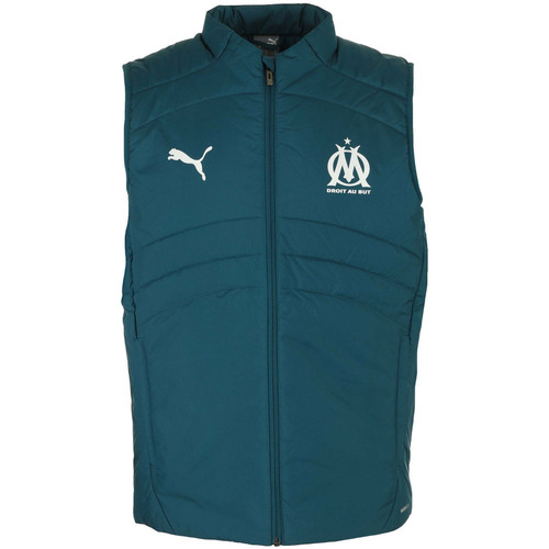 Textil Prošívané bundy Puma Om Gilet Modrá