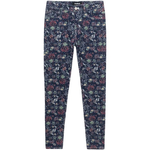 Textil Ženy Turecké kalhoty / Harémky Desigual PANT 21SWPN04 Modrá