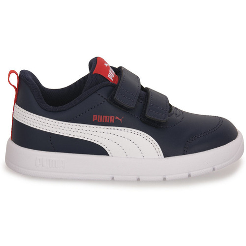 Boty Chlapecké Multifunkční sportovní obuv Puma 03 COURTFLEX V3 INF Modrá