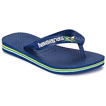 Boty Děti Žabky Havaianas BRASIL LOGO Tmavě modrá