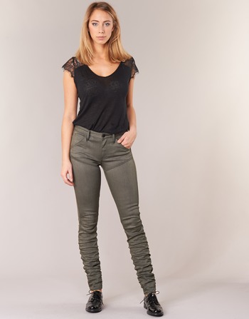 Textil Ženy Rifle skinny G-Star Raw 5620 STAQ 3D MID SKINNY COJ WMN Khaki