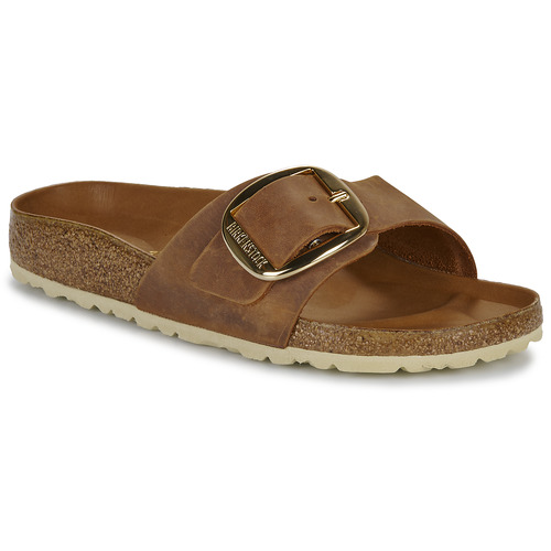 Boty Ženy Dřeváky Birkenstock MADRID BIG BUCKLE Hnědá