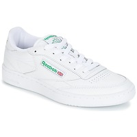 Boty Nízké tenisky Reebok Classic CLUB C 85 Bílá / Zelená