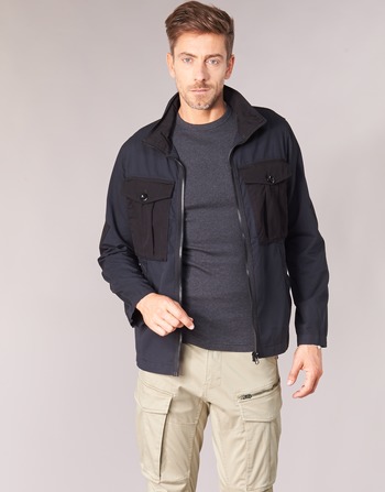 Textil Muži Bundy G-Star Raw TYPE C UTILITY PM OVERSHIRT Černá