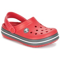 Boty Děti Pantofle Crocs CROCBAND CLOG KIDS Červená