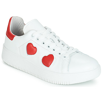 Schuhe Damen Sneaker Low Yurban JIBOUILLE Weiss