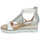 Schuhe Damen Sandalen / Sandaletten Mjus TAPASITA Weiss / Silbern